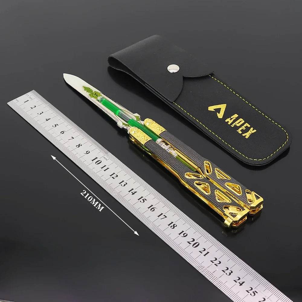 Apex Legends Octane Butterfly Knife In Real Life l Gamer Balisong Knives l