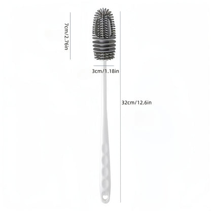 This Set Includes a Glass Water Bottle, a Brush, And a Long Spoon. It Can Be Stored on The Refrigerator Door, Is Made of Heat-Resistant Glass, And Is Perfect for Large Iced Tea, Coffee, Juice