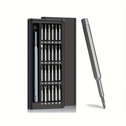 24-In-One Multi-Functional Precision Screwdriver Set Mobile Phone Tablet Disassembly Repair Tool Bit Removal Complete Set