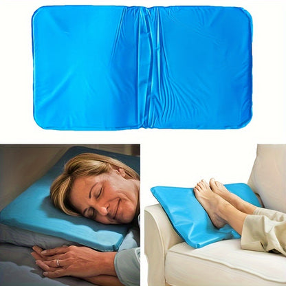1pc Summer Cool Pillow Pad Muscle Soothing Cooling Pillow Sleep Assist Pad Neck Pillow Household Bedding