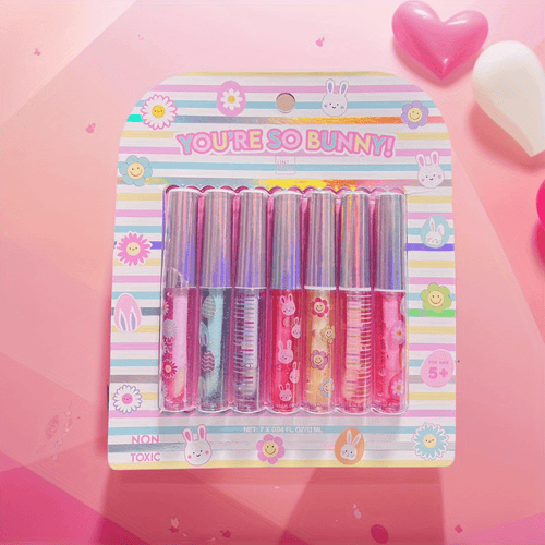 7PCS*0.04oz box unique gift set Lip Balm set - the perfect gift for women with dry lips on Valentine's Day