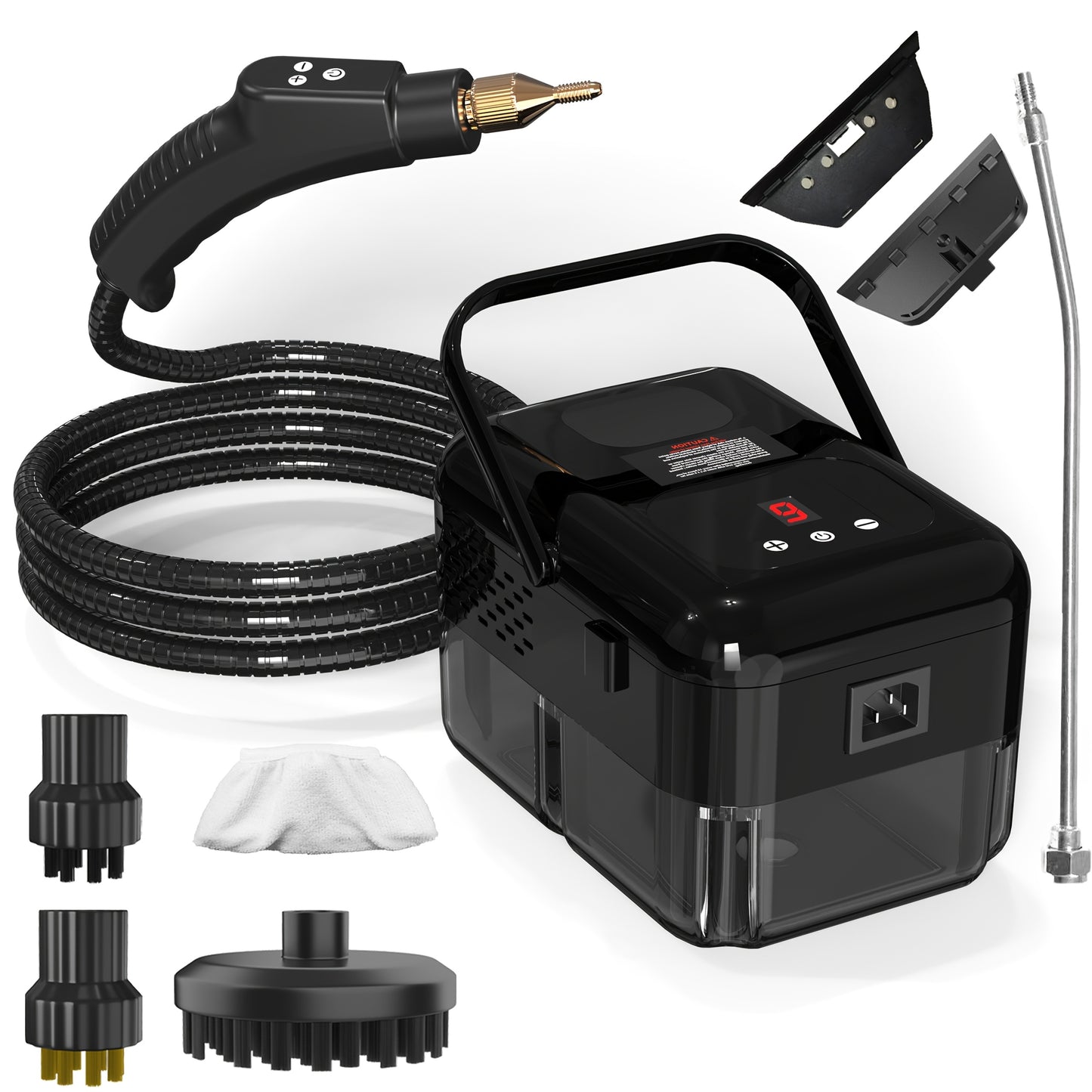 Handheld Steam Cleaner High Pressure Portable Steam Cleaning Machine for Kitchen Grease Sofa Car Upholstery Air Conditioner Washing Machine Tile Grout