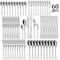 60pcs-Silvery