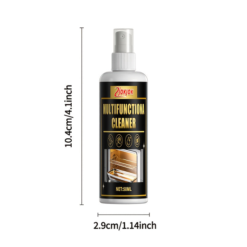 Heavy Duty Oil Stain Remover Spray Suitable for Metal Stoves, Ovens, Cooktops - Powerful Polish & Restoration Formula, Repair, Easy to Use (Spray Application)