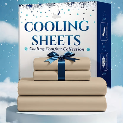 4/6-Piece Luxury Sheet Set - Breathable & Cooling Sheets - Hotel Luxury Bed Sheets Set - Easy & Secure Fit - Soft, Wrinkle Free & Comfy Sheets Set - Sheet Set with Extra Deep Pockets-4PC Random Color