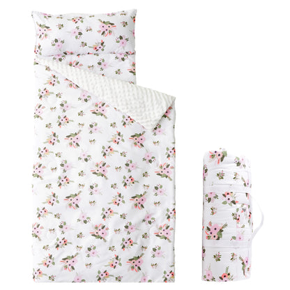 Cozy Youngsters Dinosaur Nap Mat - 100% Polyester, Machine Washable Sleeping Mat, Roll-Up Design, Ideal for Daycare, Travel & Camping