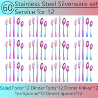 60 Pcs Rainbow