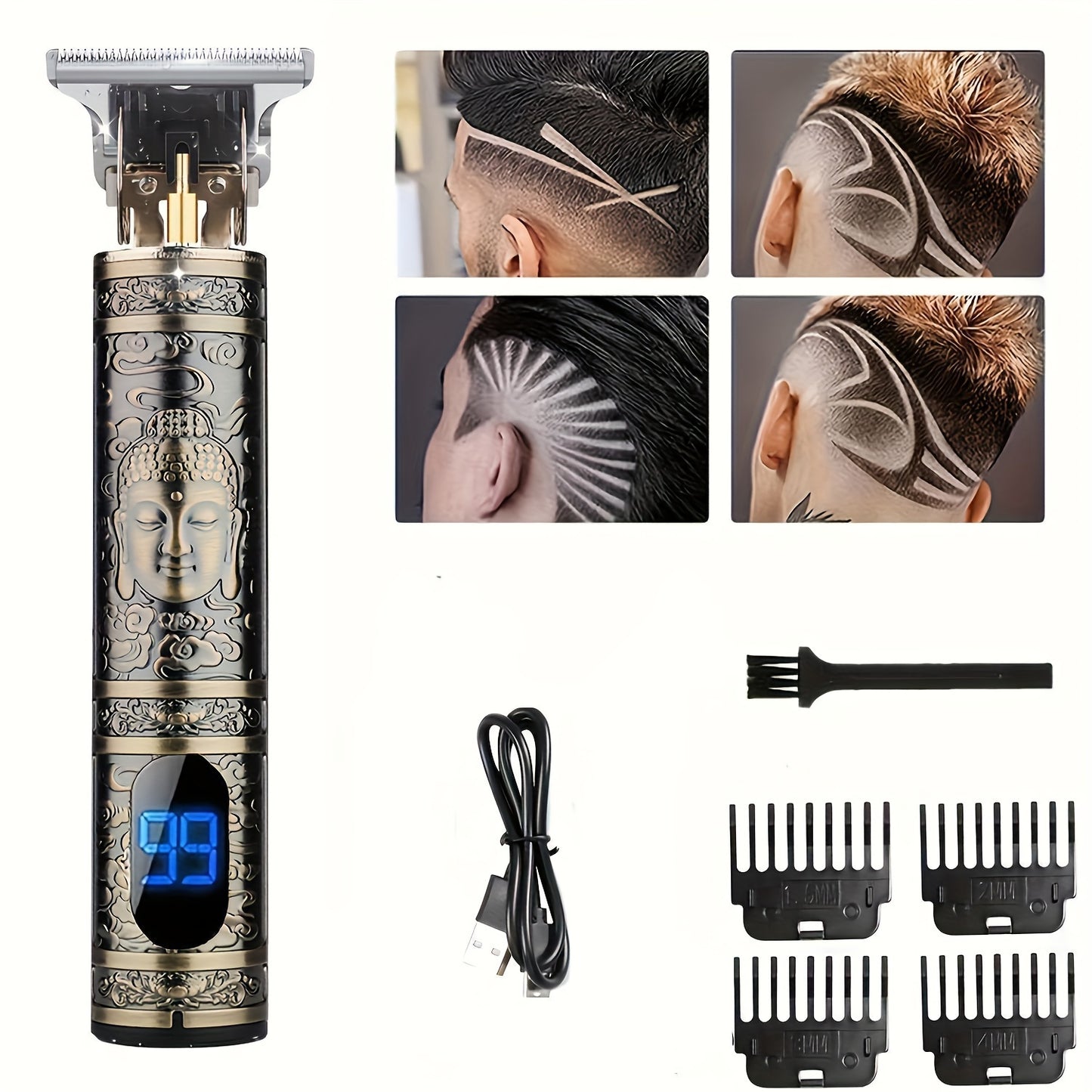 Men'S Grooming Tools, Including Professional Cordless Hair Clippers, Electric Shavers, Beard Trimmers, And Gift Options for Men