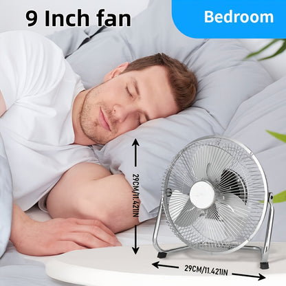 High-speed Industrial Floor Fan, Three-speed Heavy-duty Metal Stand Floor Fan with Adjustable Tilt Angle, Suitable for Warehouses, Workshops, Garages, Factories, and Basements - 20/14/9/4 Inches