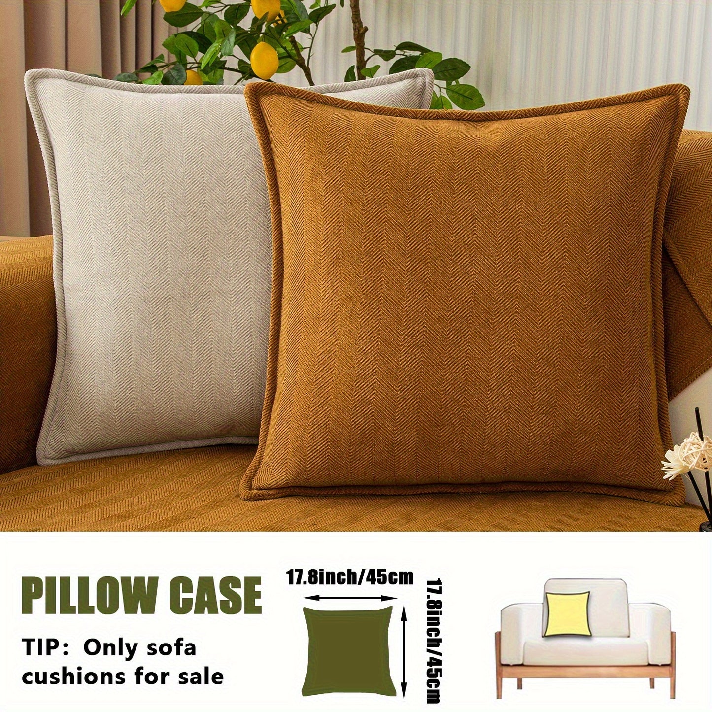 1pc of Pet-Friendly Chenille Ribbed Sofa Cover That Is Non-Slip And Machine Washable, Made from Soft Stretch Fabric Suitable for 2, 3, Or 4-Seater And Sectional Sofas. It Enhances Contemporary Home Decor in Living Rooms, Bedrooms, And Offices