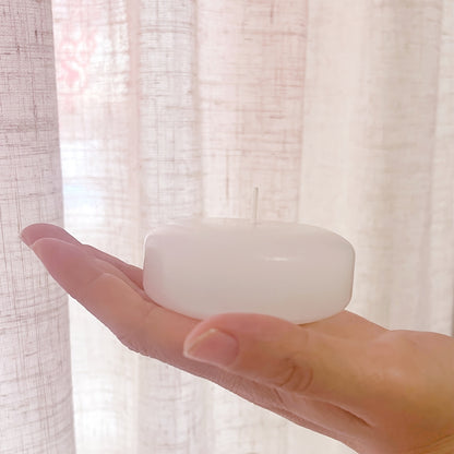 White Floating Candles, 24 Packs Of Floating Candles That Burn Clean And Unscented For 12 Hours Plus, Used For Valentine'S Day, Romantic Nights, Weddings, And Anniversary Decorations 3 Inch Wide Floating Candles For Swimming Pool Decor, Home Decor