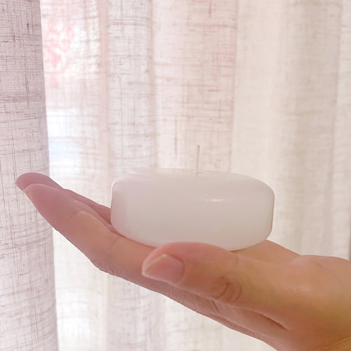 White Floating Candles, 24 Packs Of Floating Candles That Burn Clean And Unscented For 12 Hours Plus, Used For Valentine'S Day, Romantic Nights, Weddings, And Anniversary Decorations 3 Inch Wide Floating Candles For Swimming Pool Decor, Home Decor