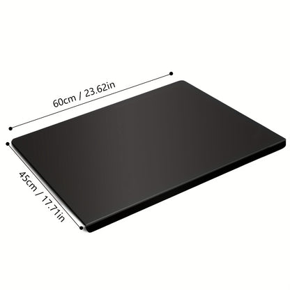 Acrylic Cutting Board with Counter Lip | 60% Thicker & Durable | BPA-Free & Food-Safe Kitchen Tool | Perfect for Protecting Countertops | Versatile & Easy to Clean | Ideal for Home & Professional Use