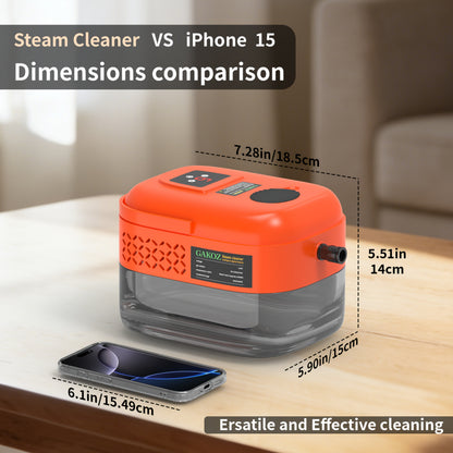 High Pressure Steam Cleaner, High Temperature Carpet Cleaner, Steam Cleaner Handheld, with 9 Gears Adjustment, LCD Display, 40.58oz Water Tank Capacity, Easy to Carry, Suitable for Kitchen Fumes, Sofas, Valentine's Day Gifts, Easter Gifts