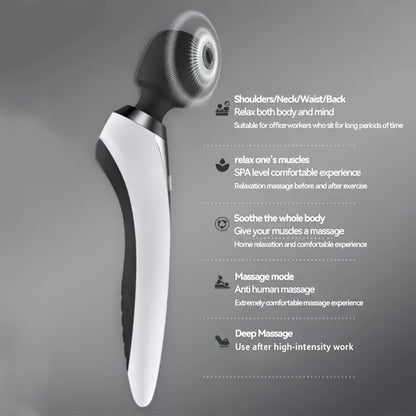 Wireless Stick Massager for Full Body – Portable Rechargeable Personal Massager for Neck, Back, Shoulder, Waist & Legs, Easy to Carry Muscle Tension Relief Tool for Home Office Travel