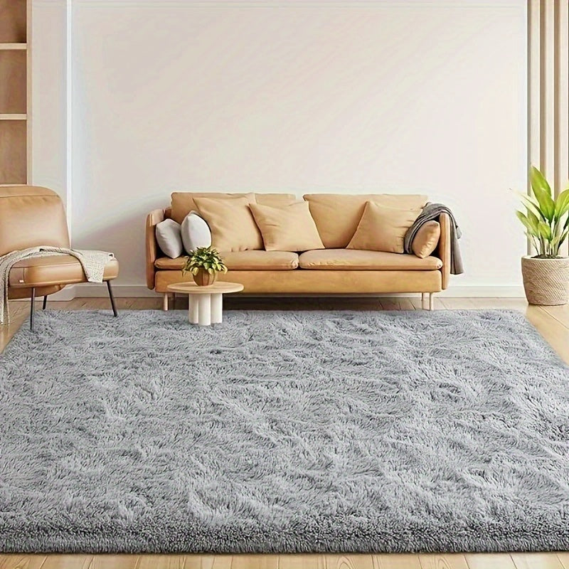 Fluffy Area Rug Large Soft Shag Carpet for Living Room Bedroom – Non-Slip Ultra Thick Plush Floor Mat, Multiple Sizes & Colors, Home Decor