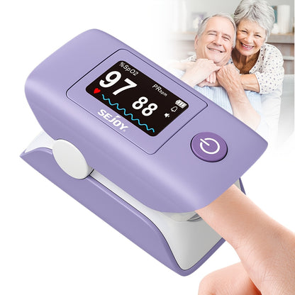Sejoy Automatic Digital Blood Pressure Monitor for Home Use - Wrist BP Machine with Large LCD Display, Portable & Accurate BP Device, Wrist Strap & Batteries Included, -Compliant for Management & Travel