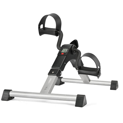 Portable Elliptical Trainer, Mini Exercise Bike For Home & Office, LCD Display, 8 Resistance Levels, Silent Anti-Slip Design, 350lb Capacity, For Arm & Leg Pedal Training, Ideal For Home, Office & Seniors