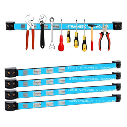 12-18 Inch Tool Rack Set - 8pcs Tool Bar Hardware Tool Kitchenware Iron Product Storage, Suitable for Tool Rooms, Furniture, Kitchen Tool Storage