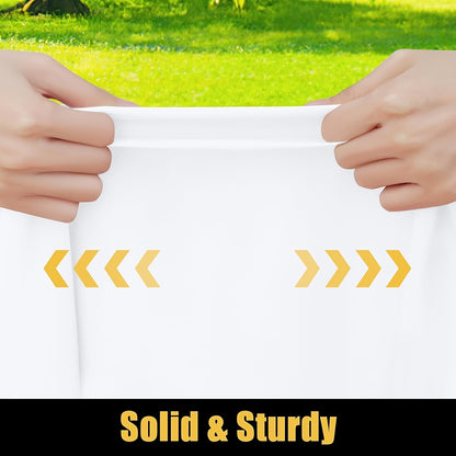 3/6/9/12pcs Stretchable Table Covers 6Ft Washable Elastic Polyester Rectangle Tablecloth Protector For Camping Indoor & Outdoor Parties Picnics Weddings Graduations Valentine'S Day Spandex Blend Easy To Clean