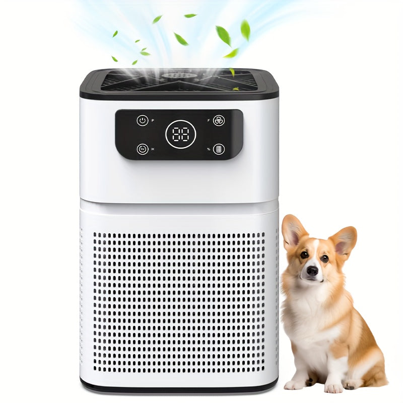 Air Purifier, Air Purifier For Pets Dust Odor Smoke, Aromatherapy Function, Air Cleaner With Lower DB Quiet Sleep Mode For Bedroom Office Living Room, Small Air Purifier Pet Air Purifier Room Air Purifier