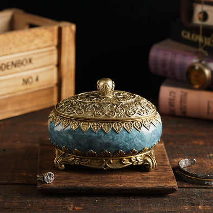 Jewelry Organizer with Lid for Home Decoration, Perfect for Storing Necklaces, Earrings, Bracelets, And Rings - Ideal Holiday Present, Jewelry Boxes
