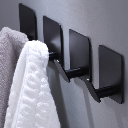 Easy-to-Install Adhesive Towel Hook for Bathroom, Kitchen - Durable Holder for Pajamas, Clothes, Hats, And Keys/ Bathroom Accessories