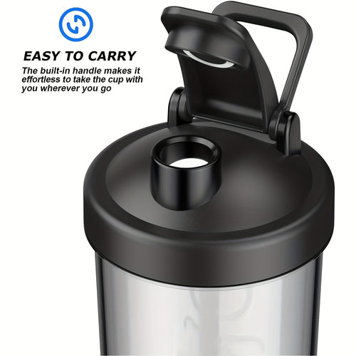Premium Electric Protein Shaker Bottle, 24oz Blender for Mixing Protein, Gym Portable Cup, BPA Free Self Stirring Shaker with USB Rechargeable Battery, Mixer Cup for Shakes And Meal Replacements, Tritan