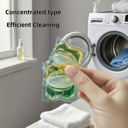 Perfume Type Laundry Pods, Concentrated Laundry Detergent, Clothing Detergent, Upgraded Large Weight, 0.35 oz Each, Four-In-One Fragrance Laundry, Multiple Concentrated Active Substances, Efficient Cleaning And Stain Removal