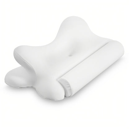 Cervical Neck Pillow, Ergonomic Contour Neck Pillows, Memory Foam Orthopedic Bed Pillow For Side Back Stomach Sleeper, Neck Pillow With Cooling Pillowcase