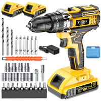 Upgrade battery*2+tool box