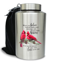 Cardinal-Silvery