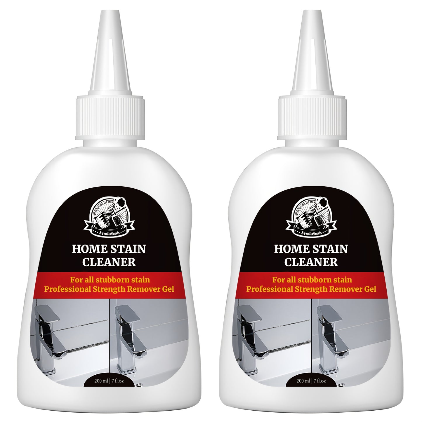Household Multi-purpose Cleaner, Quick Stain Removal, Deep Cleaning, Can Be Used In Washing Machines, Toilets, Bathrooms And Other Scenes, 7fl.oz/bottle