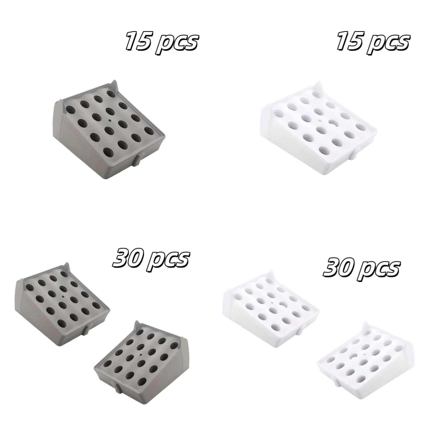 30/ 15pcs Foldable Stackable Clothes Folding Board, Space-saving Portable Organizer for Shirts, Pants, Dresses, Ideal for Home, Wardrobe, Dorm, College Students, Heavy-Duty Plastic, Easy-Clean, Sturdy Construction, Perfect Home Storage Solution, Dorm