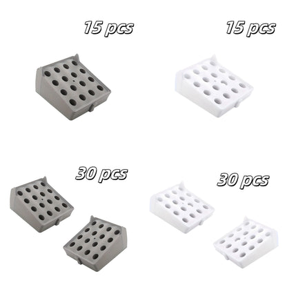 30/ 15pcs Foldable Stackable Clothes Folding Board, Space-saving Portable Organizer for Shirts, Pants, Dresses, Ideal for Home, Wardrobe, Dorm, College Students, Heavy-Duty Plastic, Easy-Clean, Sturdy Construction, Perfect Home Storage Solution, Dorm