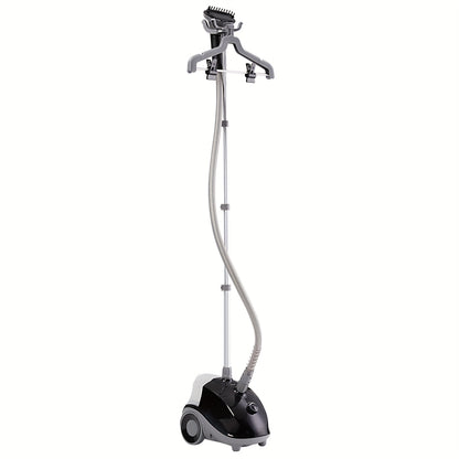 OLIXIS Vertical Steam Hanging Ironing Machine, 1500W Powerful Iron with Roll Wheels, 60.87oz Water Tank for 60 Mins Continuous Steaming, 45s Fast Heat-up, Adjustable Handheld Hanging Iron Machine, Perfect for Commercial And Household Use