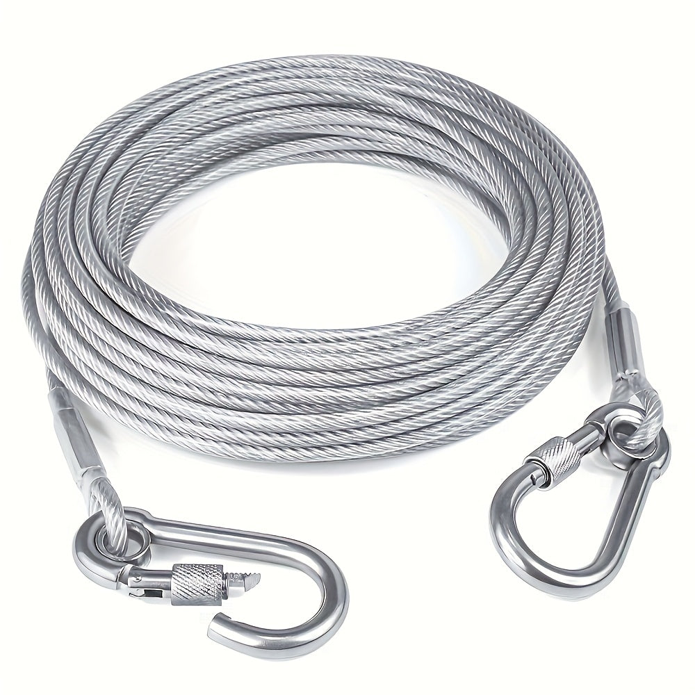 Retractable Clothesline Stainless Steel - Portable Indoor Outdoor Laundry Line for Apartment, Dorm & Camping, Anti-Rust Durable Clothes Drying Rope, Space Saving Laundry Solution | 9M & 15M Options