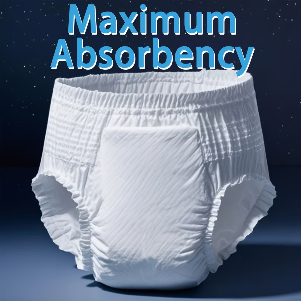 30pcs/19pcs Adult Diapers M-XXL, Discreet Adult Pull-On Underwear for Incontinence, 8-Hour Leak-Free Protection, Heavy-Duty Absorbent Briefs for Elderly, Unisex Disposable Bed Wetting Pants