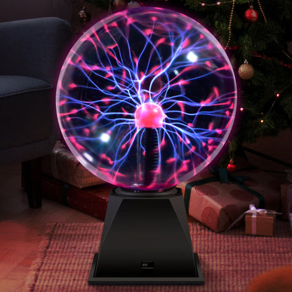 【Extra Large 8 inch Diameter】True 8inch Plasma Ball for Home Decor Plasma Globe Lamp Light Night Light for Adult