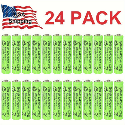 Rechargeable Batteries AA AAA Ni-MH 1.2V 700mAh with Charger Recharge Up to 500 Times for Remote Control Mouse Flashlight Camping Light Clock Multiple Pack Options