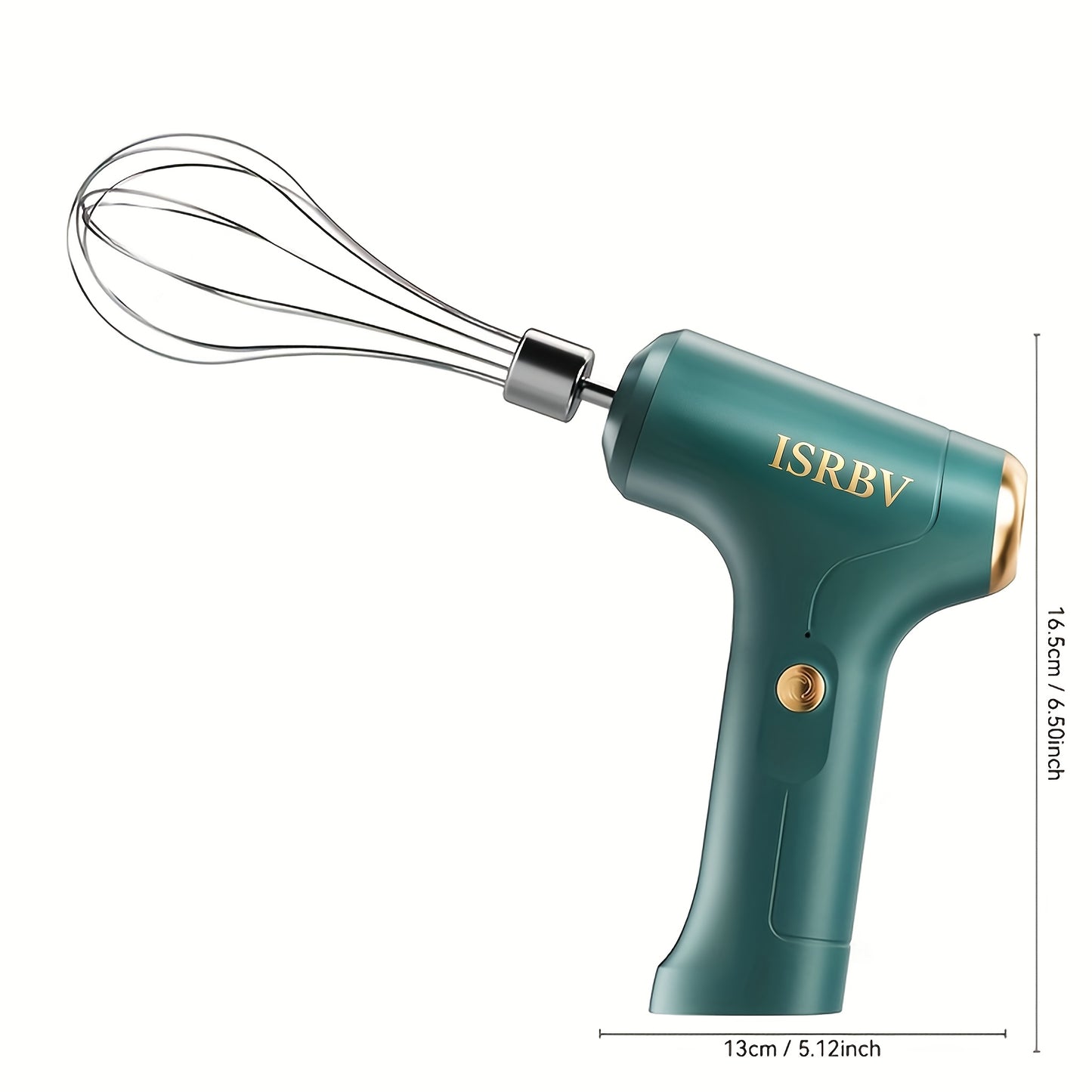 1pc Electric Mini Custard Beater, Wireless Electric Beater, Cream Beater, Cake Baking Beater, Ice Cream Mixer, For Home Kitchen Use