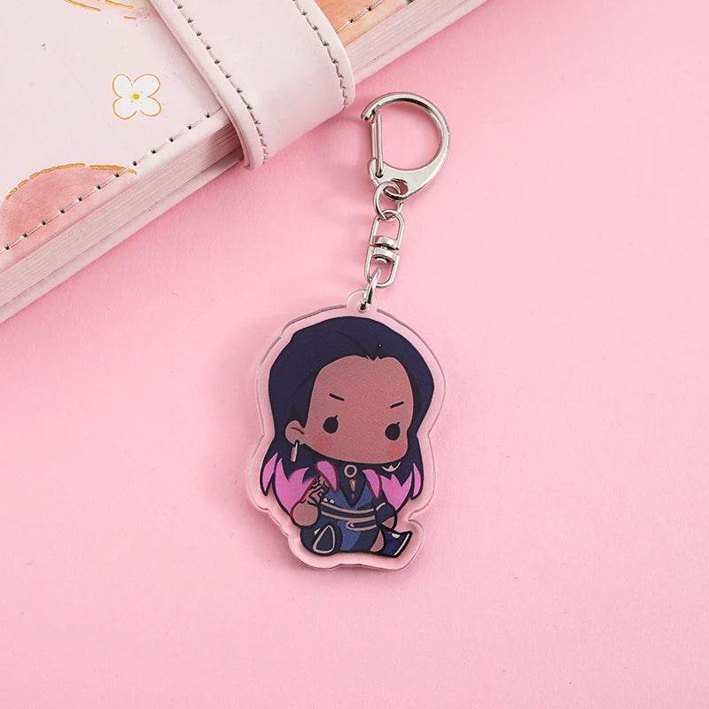 Cute Valorant Agent Keychain l Valorant Gamer Gift l Valorant Agent Cosplay l