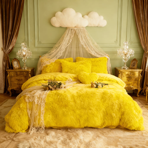 Velvet Duvet Cover Set Fluffy Plush Bedding Minimalist Solid Color, Carved Velvet Quilt Cover with Pillow Shams, Soft Cozy Bedroom Essentials Twin Full Queen King, Black Beige Grey Pink Purple Blue Red Yellow
