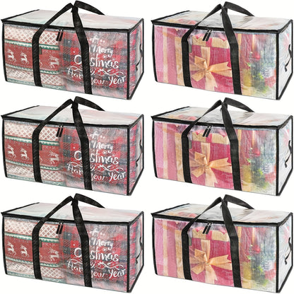 [Heavy-Duty Moving Bags] 1/4/6-Pack Heavy-Duty Oversized Moving Bags | Reinforced Handles Storage Tote for Clothes, Moving Supplies