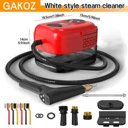High Pressure Steam Cleaner, High Temperature Carpet Cleaner, Steam Cleaner Handheld, with 9 Gears Adjustment, LCD Display, 40.58oz Water Tank Capacity, Easy to Carry, Suitable for Kitchen Fumes, Sofas, Valentine's Day Gifts, Easter Gifts