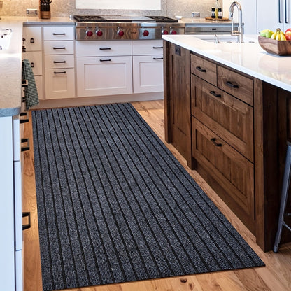 1pc (1800G/Square Meter) Runner Carpet with Rubber Backing, Non-Slip Laundry Room Carpet, Washable Indoor And Outdoor Carpet, Area Rug Mat for Entryways, Balcony
