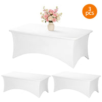 8ft White 3pcs