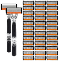 2 handles + 36 blades