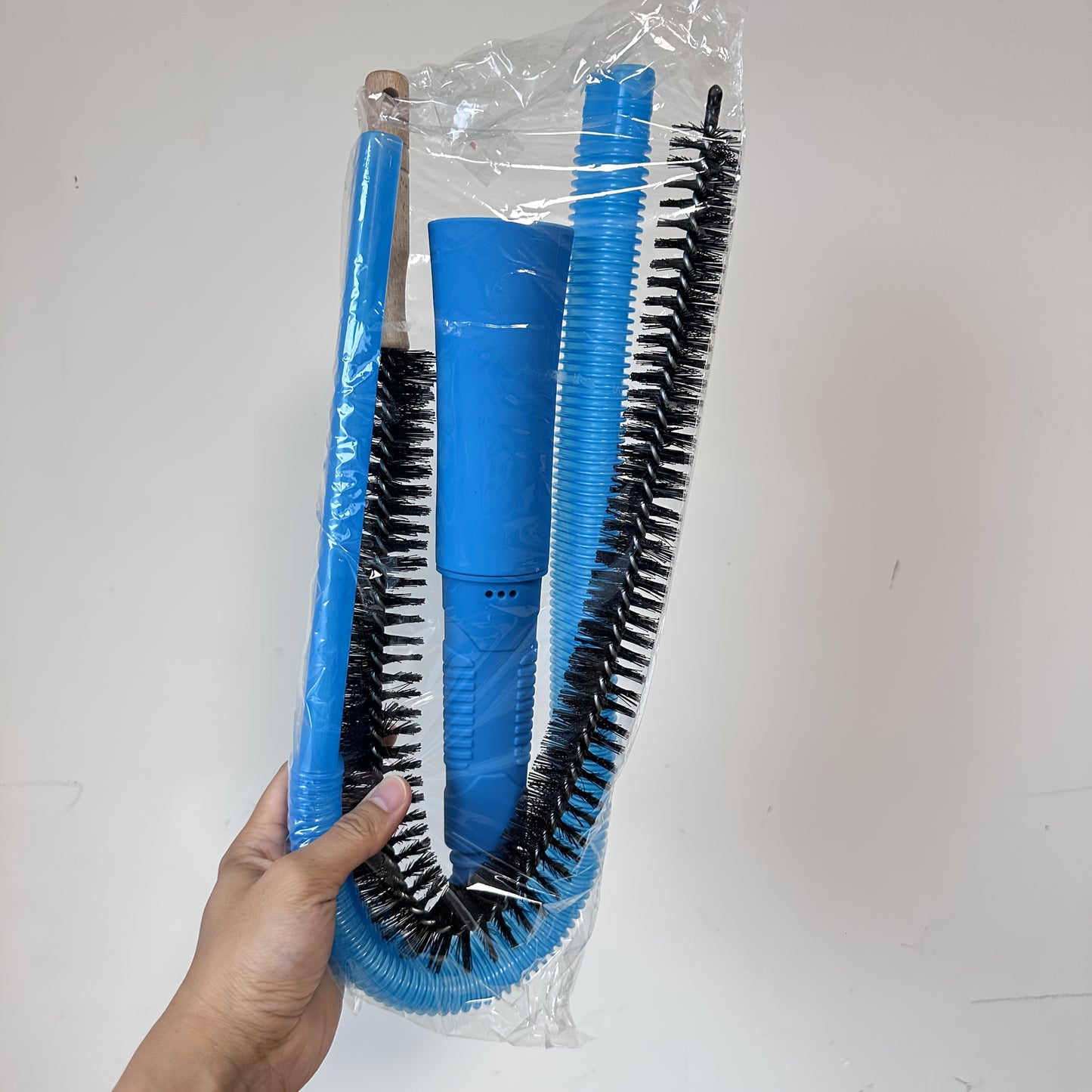 Dryer Vent Cleaning Kit, Dryer Lint Vacuum Cleaner Accessories and Flexible Dryer Lint Brush, Vacuum Hose Accessories, Vacuum Hose Brush Set