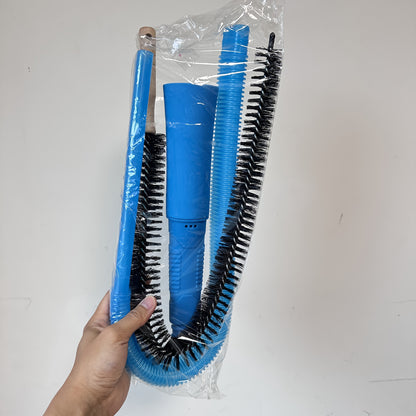 Dryer Vent Cleaning Kit, Dryer Lint Vacuum Cleaner Accessories and Flexible Dryer Lint Brush, Vacuum Hose Accessories, Vacuum Hose Brush Set
